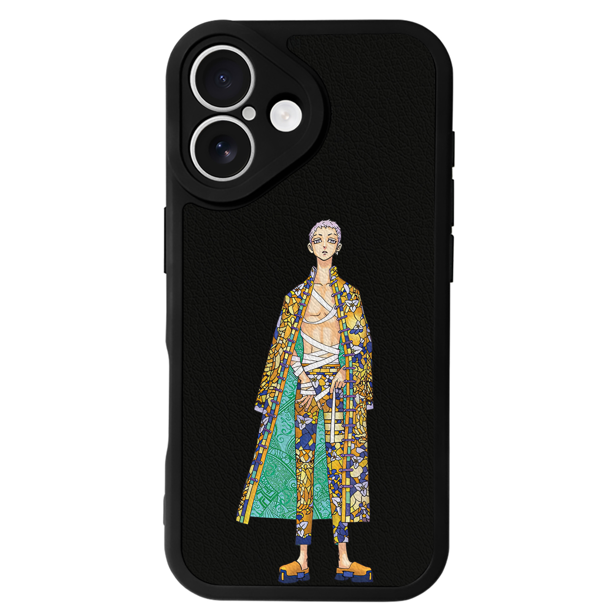 （画像用） 東京リベンジャーズ Tokyo Revengers 【iPhone 16シリーズ対応】シリコンスマホケース（レザー調） 材質：シリコン